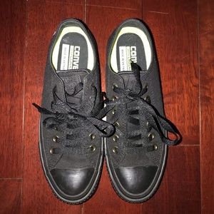 NWOT ALL BLACK CONVERSE